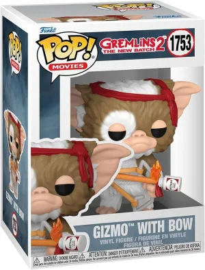 Funko Pop Gremlins 2 1753 Gizmo With Bow