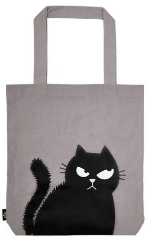 Bolsa de Tela de la Compra Ed Happy Face el Gato