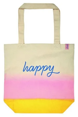 Bolsa Tela de la Compra Algodon Organico Happy