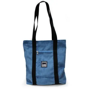Totebag Azul Cerceta con Asa Bandolera 68X35X9Cm Silky Touc