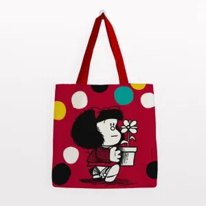 Bolsa Algodon Mafalda Grande-Planta