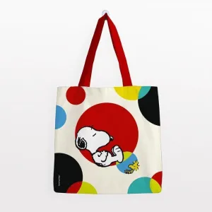 Bolsa Algodon Snoopy Grande -9 Circulo