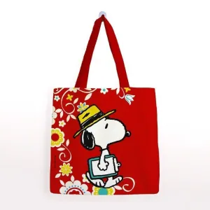 Bolsa Algodon Snoopy Pequeña - 9 Sombrero
