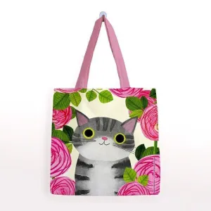 Bolsa Algodon Planet Cat Pequeña - 2 Smile