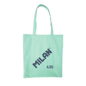Bolsa Tela Milan Tote Bag Since 1918 Verde