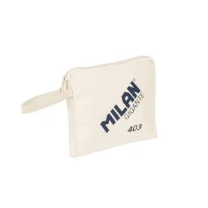 Bolsa de Mano Coleccion Milan Gigante 403 Since 1918 Beige