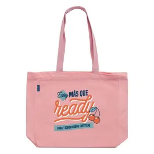Bolsa Tela Tote Bag - Estoy Mas que Ready para Todo lo Buen