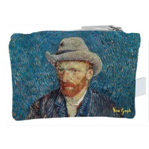 MONEDERO DE TELA AUTORRETRATO DE VAN GOGH