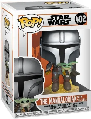 FUNKO POP STAR WARS 402 THE MANDALORIAN WITH THE CHILD