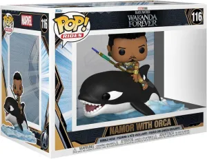 Funko Pop Black Panther 116 Namor With Orca