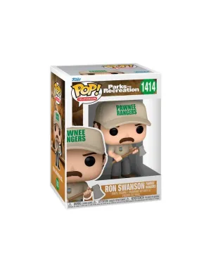 Funko Pop Parks And Recreation 1414 Ron Swanson