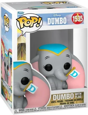 Funko Pop Disney Bumbo 1535 Dumbo With Flag