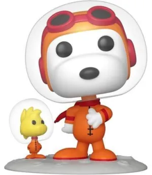 Funko Pop Peanuts 1679 Astronaut Snoopy y Woodstrock
