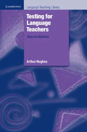 TESTING FOR LANGUAGE TEACHERS