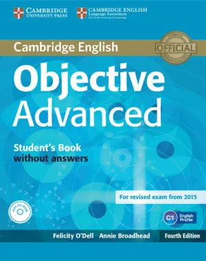 OBJECTIVE ADVANCED STUDENT'S BOOK WITHOUT ANSWERS WITH CD-ROM