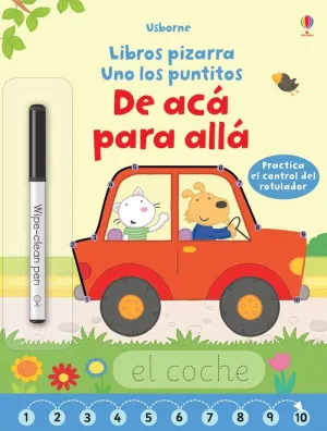 De Acá para Allá Pizarra