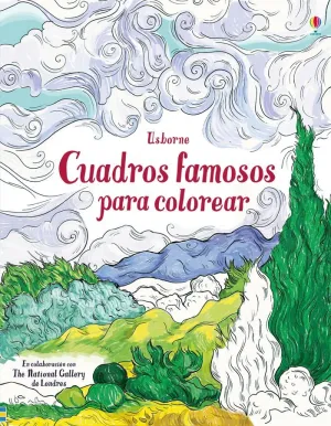 CUADROS FAMOSOS PARA COLOREAR