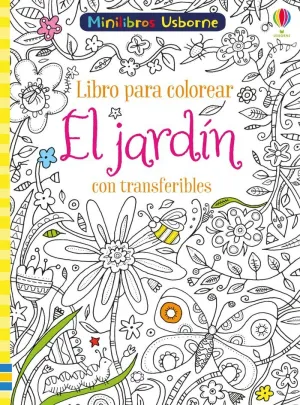 El Jardin con Transferibles Libro Colores