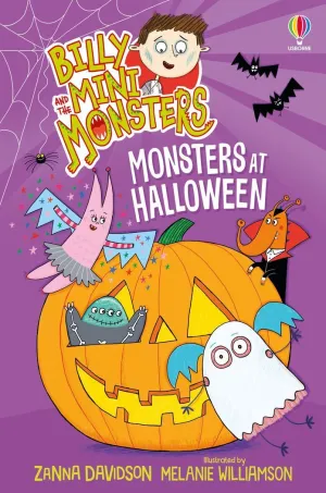 BILLY AND THE MINI MONSTER AT HALLOWEEN     **USBORNE**