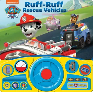 STEERING WHEEL BOOK: PAW PATROL ?RUFF-RUFF RESCUE VEHICLES?