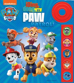 Ding Dong, Es Paw Patrol. Libro con Timbre Patrulla Canina Ldb