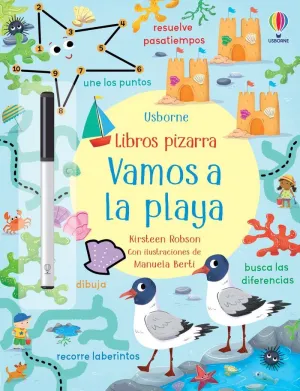 Vamos a la Playa Libros Pizarra Activida