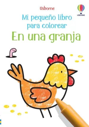 En una Granja. Mi Pequeño Libro para Colorear