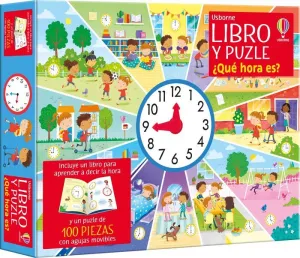 ¿Que Hora Es? Libro Puzle