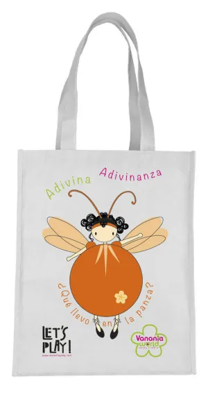 Bolsa Vanania Adivina Adivinanza que Llevo en la Panza