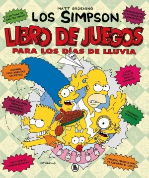 LOS SIMPSON. ACTIVIDADES - LIBRO DE JUEGOS PARA LOS DÍAS DE LLUVIA