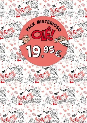 PACK MISTERIOSO OLÉ! ROJO (OLÉ! MORTADELO)