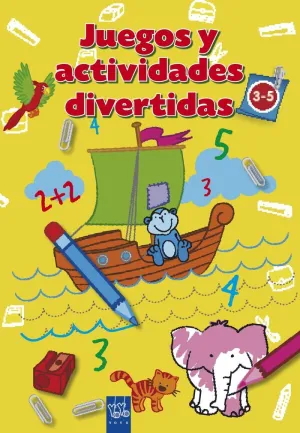 Juegos y Actividades Divertidas. Amarillo