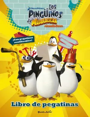 Pingüinos de Madagascar. Libro de Pegatinas