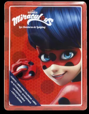 Miraculous. Las Aventuras de Ladybug. Caja Metálica