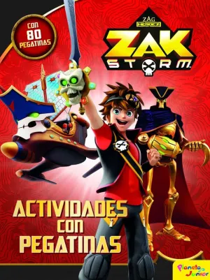 ZAK STORM. ACTIVIDADES CON PEGATINAS ZAK STORM. ACTIVIDADES CON PEGATINAS