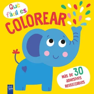 Qué Fácil Es Colorear. Elefante