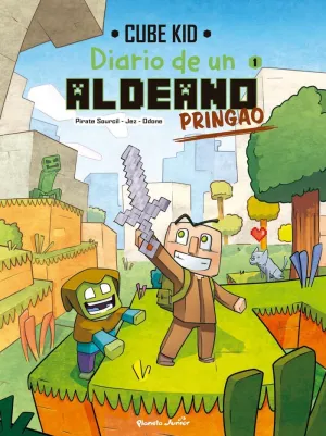Minecraft. Diario de un Aldeano Pringao. Cómic 1