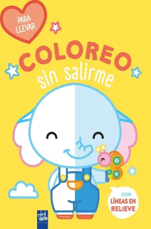 Coloreo sin Salirme-Para Llevar. Elefante