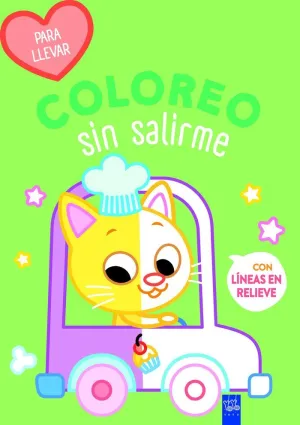 Coloreo sin Salirme-Para Llevar. Gato