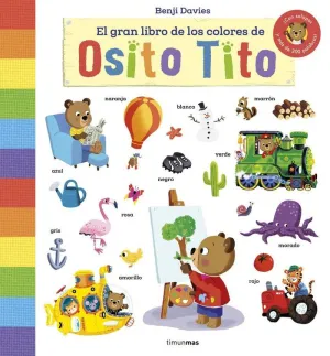 El Gran Libro de los Colores de Osito Tito