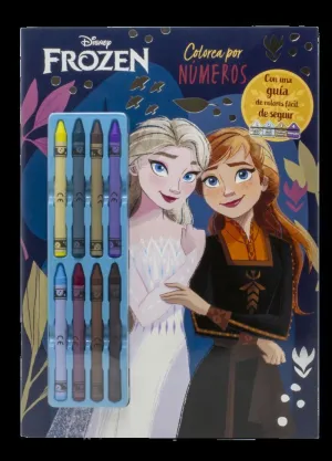 Frozen. Colorea por Números con Ceras