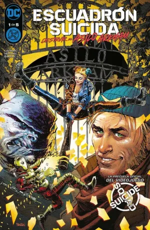 ESCUADRÓN SUICIDA: DESTRUIR EL ASILO ARKHAM NÚM. 1 DE 5