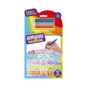 Color & Creatividad - Bloc Trazos Ocultos