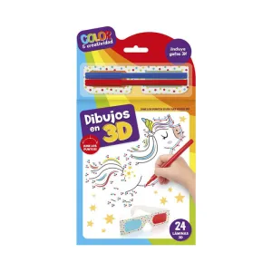 Color & Creatividad - Bloc Dibujos en 3D