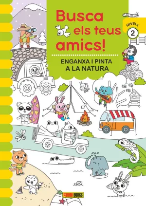 Busca Els Teus Amics! Enganxa I Pinta a la Natura