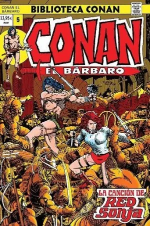 BIBLIOTECA CONAN EL BÁRBARO 5. 1973: CONAN THE BARBARIAN 23-28 USA
