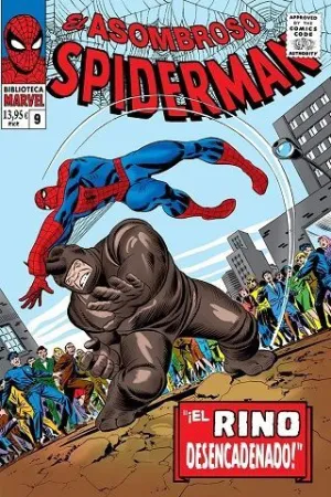 BIBLIOTECA MARVEL EL ASOMBROSO SPIDERMAN 9. 1966-67: THE AMAZING SPIDER-MAN 41-4