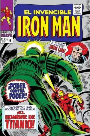 BIBLIOTECA MARVEL EL INVENCIBLE IRON MAN 6. EL INVENCIBLE IRON MAN 6. 1967-68: T