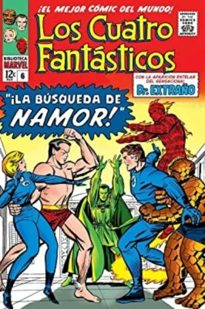 BIBLIOTECA MARVEL LOS 4 FANTÁSTICOS 6. 1964: FANTASTIC FOUR 27-30, ANNUAL 2 USA