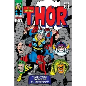 BIBLIOTECA MARVEL EL PODEROSO THOR 6. 1965-1966: JOURNEY INTO MYSTERY 120-124, A
